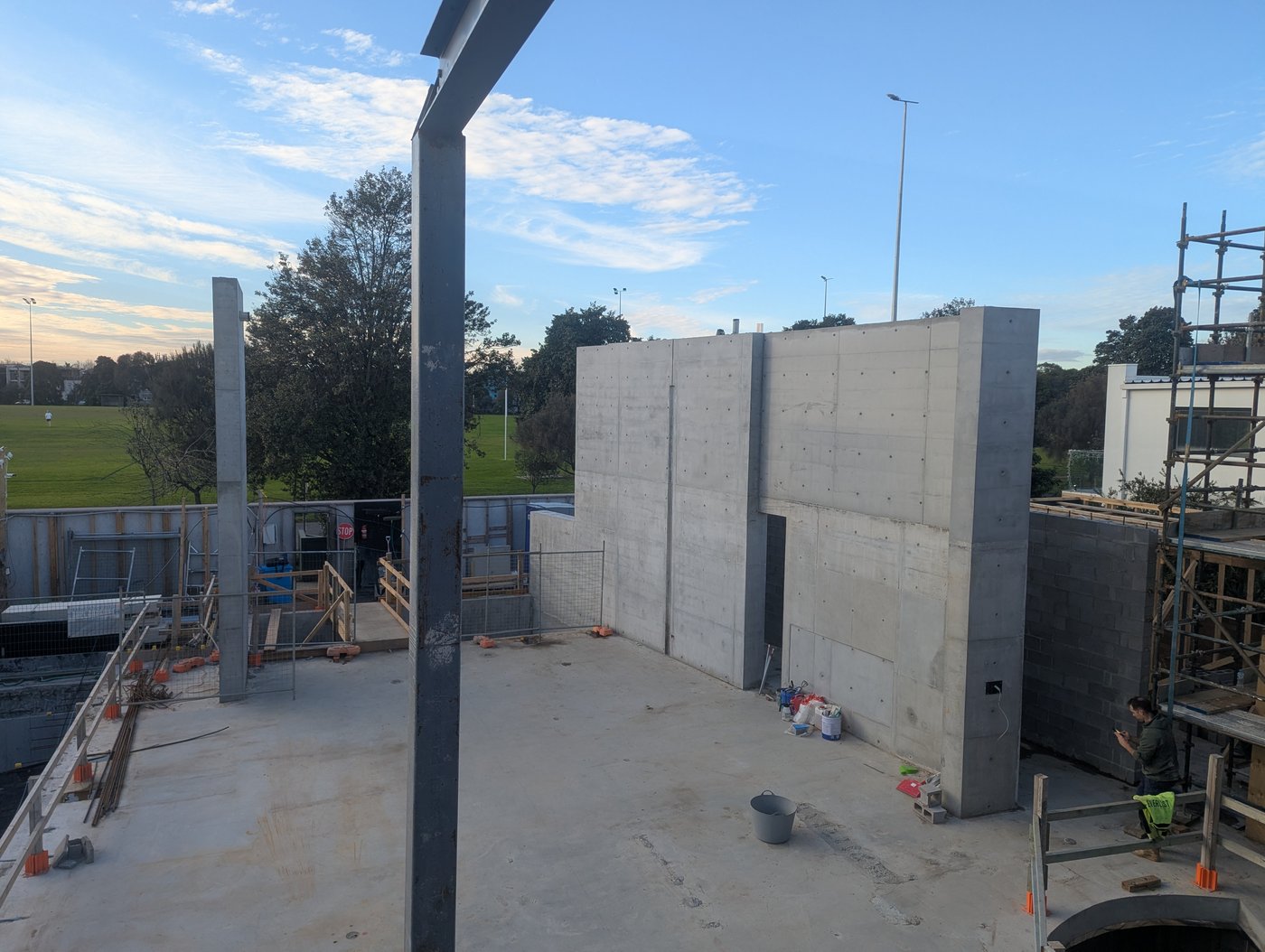 W.AQUA off-form concrete walls