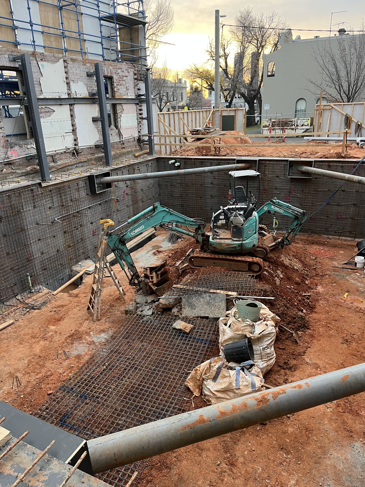 W.HAMBLETON basement excavation