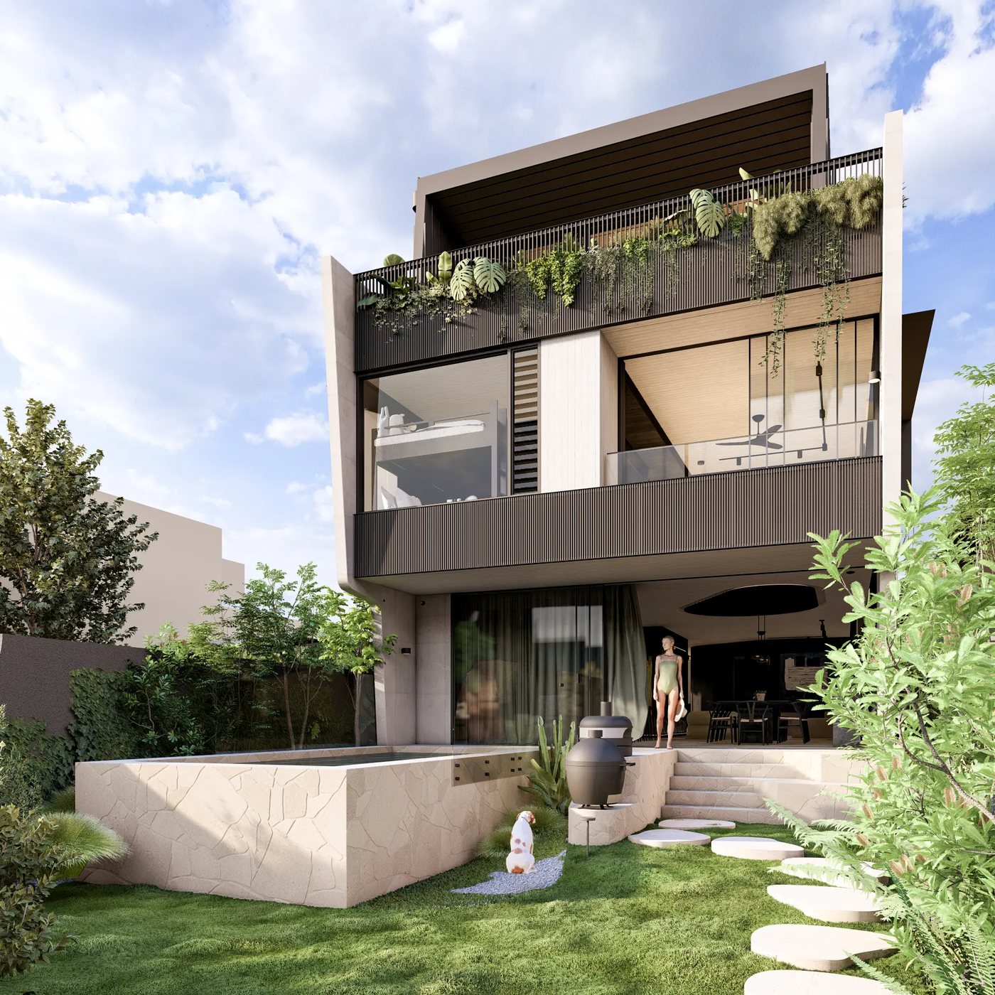 W.HEDGES residence
