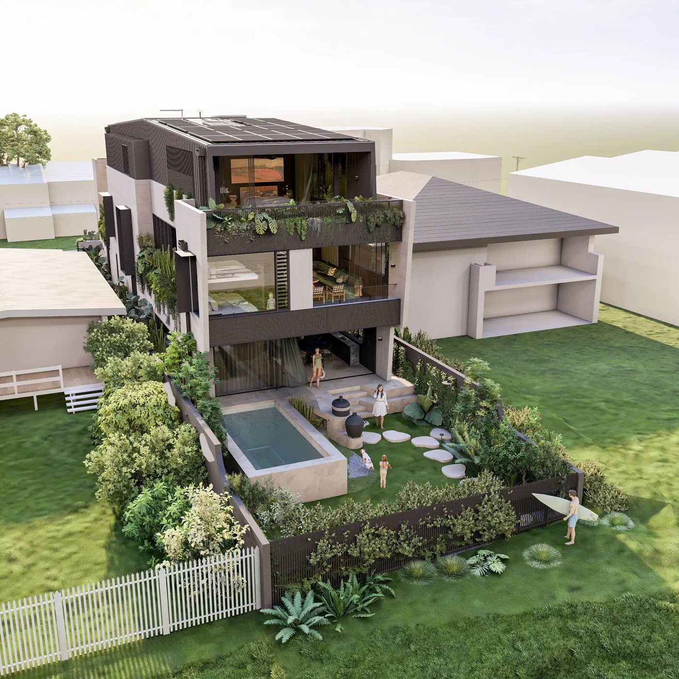 W.HEDGES residence