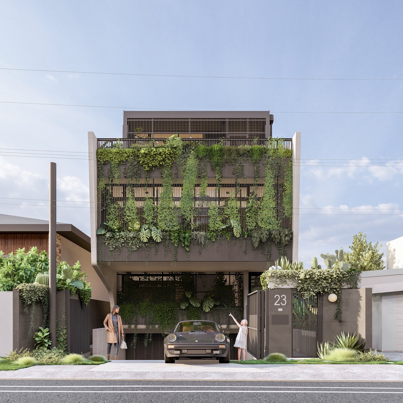 W.HEDGES residence